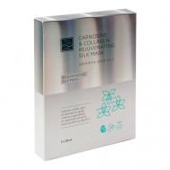 Шелковая омолаживающая маска для лица с коллагеном и карнозином Beauty Style