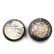 Глиттер гель  New Diamond painting gel 02 Global Fashion