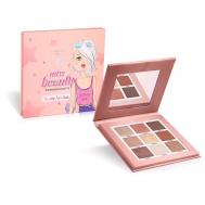 Палетка теней для макияжа глаз серии Miss Beauty Eyeshadow Palette Nude Addict GOLDEN ROSE