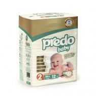 Подгузники для детей Baby mini № 2 (3-6 кг) PREDO