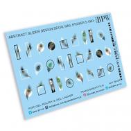 Слайдер-дизайн Перья и геометрия BPW.Style