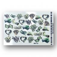 Слайдер дизайн для ногтей 2D MN 157 Anna Tkacheva