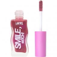 Блеск для губ Smile, *itch! глянцевый, невесомая увлажняющая текстура LOVE GENERATION