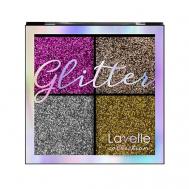 Тени для век "Glitter" Lavelle Collection