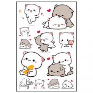 Временные переводные татуировки для тела PAW FACTORY