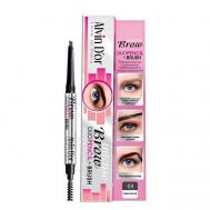 Карандаш для бровей автоматический Intense Brow Duo Pencil + Brush Alvin D'or