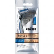 Одноразовые бритвенные станки Force 3 Max Zollider