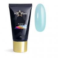 PolyGel COLOR "Black" для моделирования и укрепления ногтей ALL STAR PROFESSIONAL