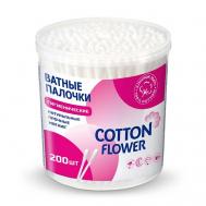 Ватные палочки в банке COTTON FLOWER