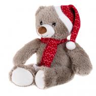 Мягкая игрушка Мишка в колпаке и шарфе, 35 см Gulliver