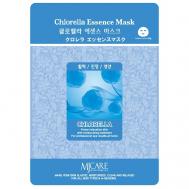 Маска тканевая с эссенцией хлореллы для лица 23 MJCARE