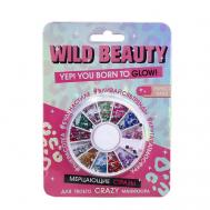 Набор фигурных страз для декора ногтей Wild beauty, 12 цветов Beauty Fox