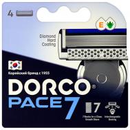 Сменные кассеты для бритья PACE7, 7-лезвийные DORCO