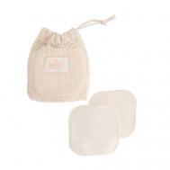 Диски для снятия макияжа многоразовые в мешочке BACHCA