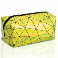 Неоновая косметичка прямоугольная "Стекло битое" KosmoShtuchki