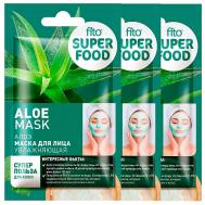 Маска для лица увлажняющая Алоэ FITO SUPERFOOD 30 Fito косметик