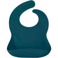 BASICS Детский нагрудник слюнявчик силиконовый для малышей 0+ MINIKOIOI