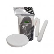 Спонж для умывания косметический прессованный 12 штук BEAUTY SHINE