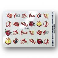 Слайдер дизайн для ногтей 3D 820 Anna Tkacheva