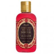 Гель для душа с ароматом Клубника со сливками 200 Saules Fabrika