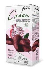 Стойкая крем-краска без аммиака Eco Line Green FARA