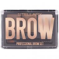 Набор для бровей Professional Brow Set STELLARY