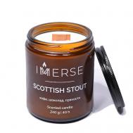 Ароматическая свеча SCOTTISH STOUT 240 IMMERSE