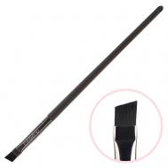 Кисть макияжная для бровей скошенная EVABOND