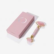 Роллер из розового кварца QUARZ