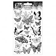 Наклейки-тату переводные Бабочки и звезды P.INK