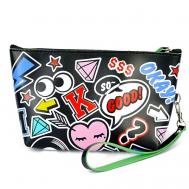 Косметичка белая с надписями Romantic Color