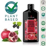 Натуральный парфюмированный Гель для душа на фруктовых соках Гранат и черная смородина 400 L'ERBORISTICA