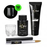 Набор для моделирования ногтей с верхними формами (арочный квадрат) ALL STAR PROFESSIONAL