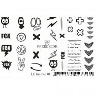 Мужской слайдер дизайн как-то так Freedecor