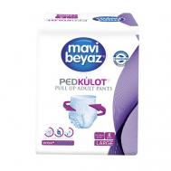 Подгузники-трусики для взрослых - L MAVI BEYAZ