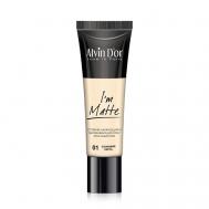Матовый тональный крем I'M MATTE Alvin D'or