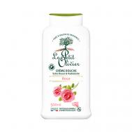 Крем для душа нежный Роза Rose Crème Douche 500 LE PETIT OLIVIER