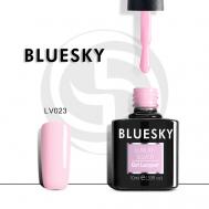 Гель-лак Luxury Silver LV722 полупрозрачный для френча Bluesky