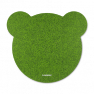 Коврик из фетра для компьютерной мыши в форме медведя Flexpocket