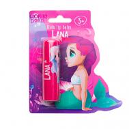 Детский бальзам для губ Lana с ароматом тропических фруктов MORIKI DORIKI