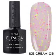 Гель-лак для ногтей ICE CREAM ELPAZA PROFESSIONAL