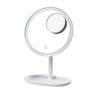 Зеркало для макияжа NV543, с трёхцветной подсветкой и увеличением Jordan&Judy