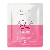 Тканевая маска для лица Увлажнение и Сияние Aqua Glow 1 BIOTHERM