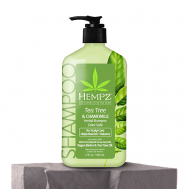 Шампунь Здоровые волосы Чайное дерево и Ромашка /Tea Tree & Chamomile Herbal Shampoo 500 Hempz