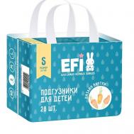 Подгузники super slim "S" EFI