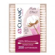 Pure Effect Ватные палочки гигиенические в прямоугольной коробке CLEANIC