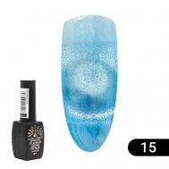 Гель лак кошачий глаз Platinum 01 Global Fashion