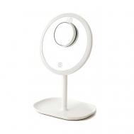 Зеркало для макияжа NV529, с трёхцветной подсветкой и увеличением Jordan&Judy