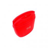 Сумочка для лакомств силиконовая с магнитным замком для дрессировки, размер L (Темно-серый) ZOO ONE