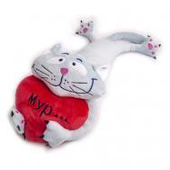 Мягкая игрушка Котик Дарю любовь Button Blue